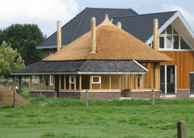 Aanbouw woonhuis